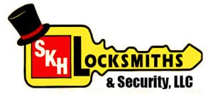 The official logo of SKH Locksmith in Hatboro, PA.